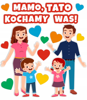 Dekorácia ku Dňu matiek a otcov, veľká veľkosť XXL